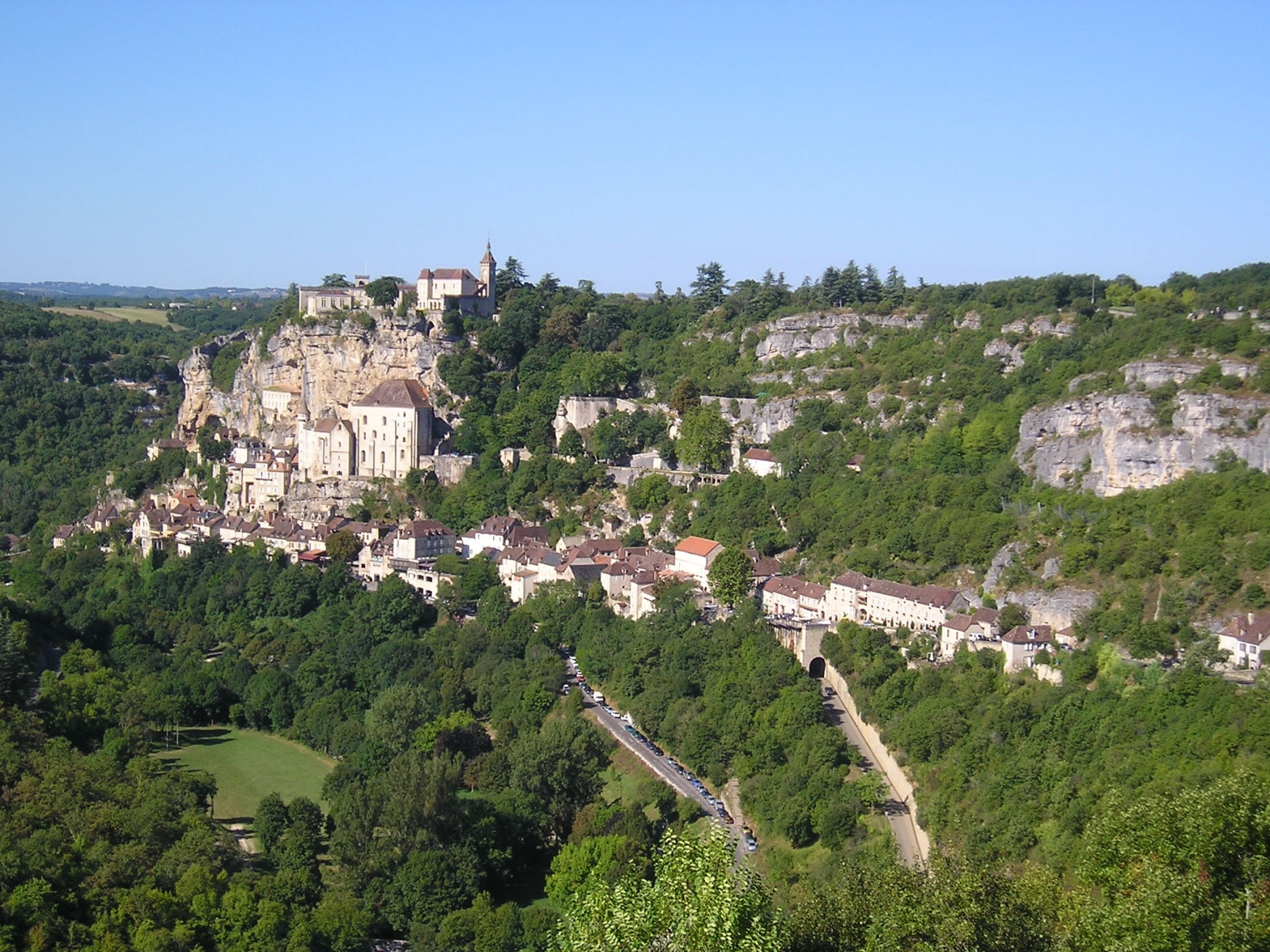 Природа в Рокамадуре, Франция. Фото 8 – фотографии Франции