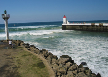 Море в Капбретоне, Франция. Фото 9 – фотографии Франции