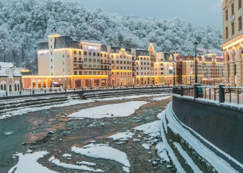 Горнолыжный курорт Роза Хутор, Сочи. Фото 82 – фотографии России