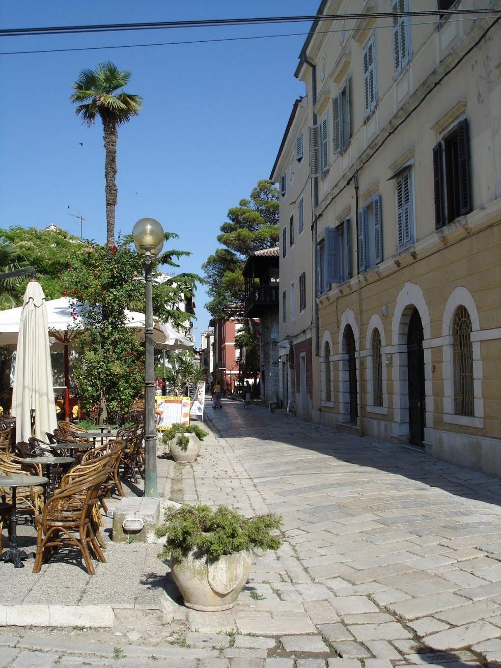 Улица в Пореч, Хорватия. Фото 1 – фотографии Хорватии