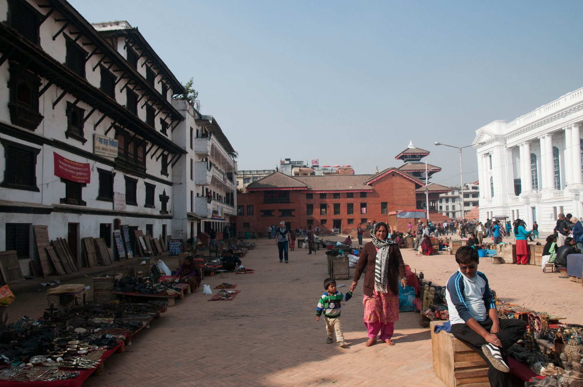 Площадь Дурбар в городе Катманду – фотографии Непала