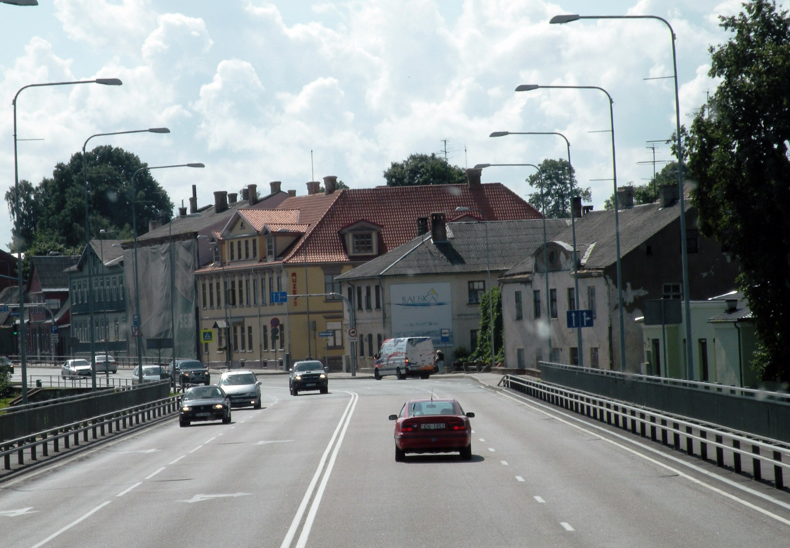Город Бауска (Bauska) – фотографии Латвии