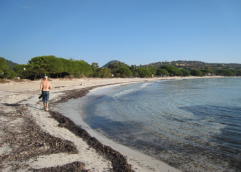Пляж в Порто-Векьо, Франция – фотографии Франции