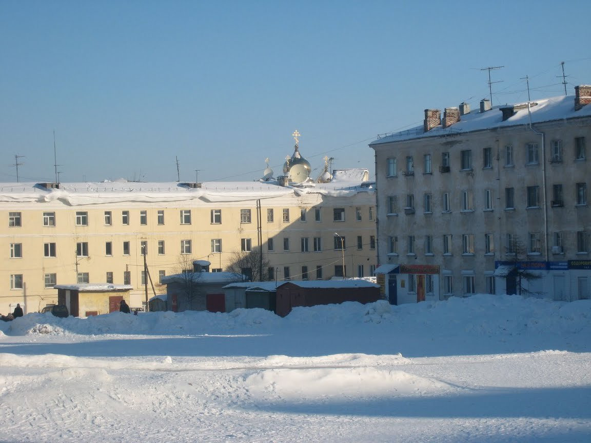 Дома в Магадане, Россия. Фото 1 – фотографии России