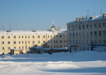 Дома в Магадане, Россия. Фото 1 – фотографии России