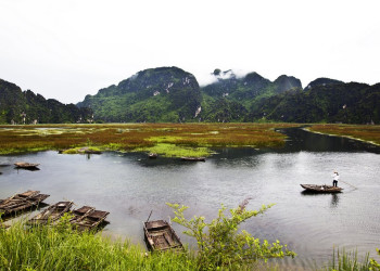 Природа заповедника Ван-Лонг в провинции Ниньбинь – фотографии Вьетнама