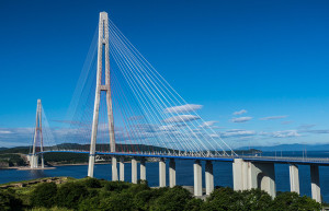 Конструкции вантовых мостов во Владивостоке были проработаны до мельчайших деталей – фотографии России