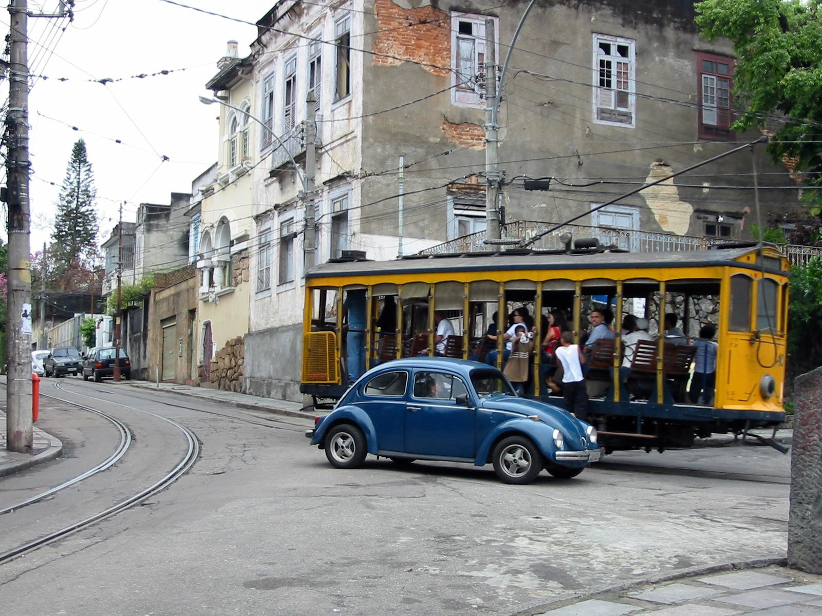 Трамвай Санта-Тереза – фотографии Бразилии