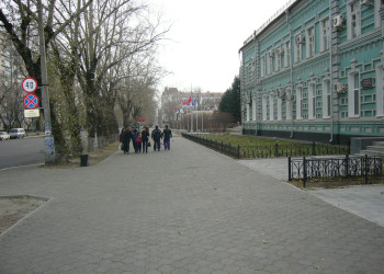 Улица в Благовещенске, Россия. Фото 3 – фотографии России
