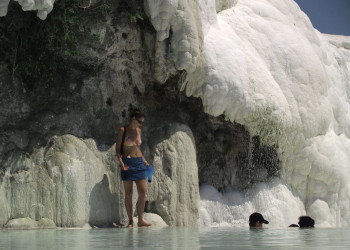 Памуккале, Эгейский регион, Турция, фото № 48235 – фотографии Турции
