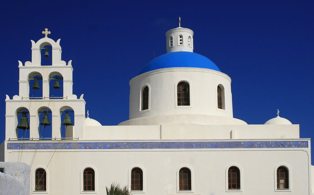 Санторини остров, Южные Эгейские острова, Греция, фото № 66950 – фотографии Греции