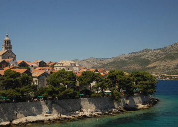 Набережная в Корчула, Хорватия. Фото 18 – фотографии Хорватии