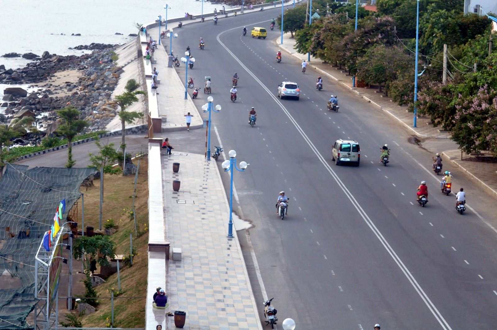 Дорога вдоль берега Вунгтау – фотографии Вьетнама