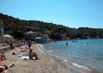 Пляж на острове Лопуд, Хорватия. Фото 2 – фотографии Хорватии