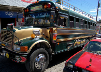 Автобус в Гватемале – фотографии Гватемалы