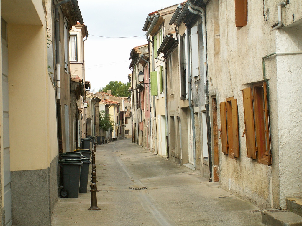 Улица в Каркассоне, Франция. Фото 1 – фотографии Франции