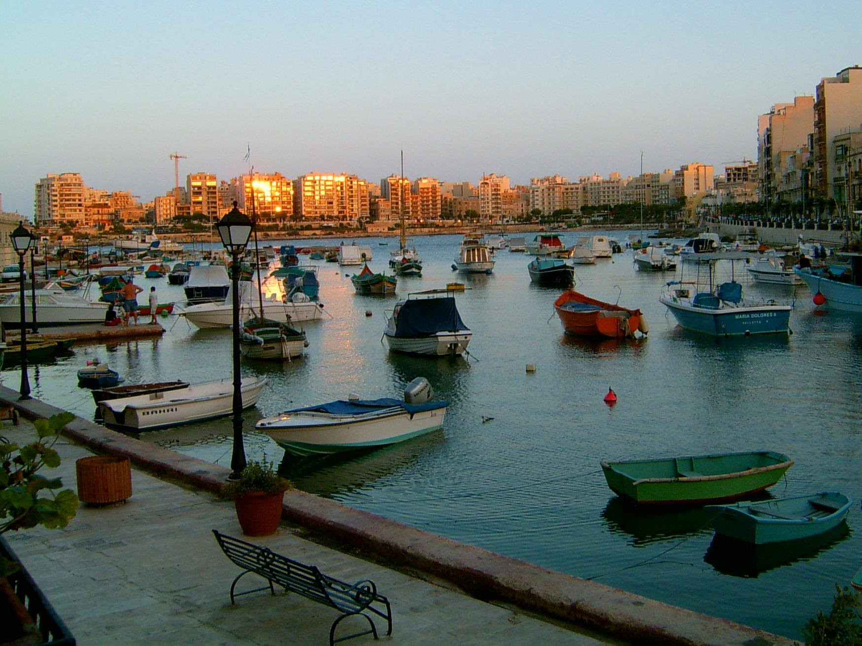 Сент-Джулианс, Мальта остров, Мальта, фото № 42830 – фотографии Мальты