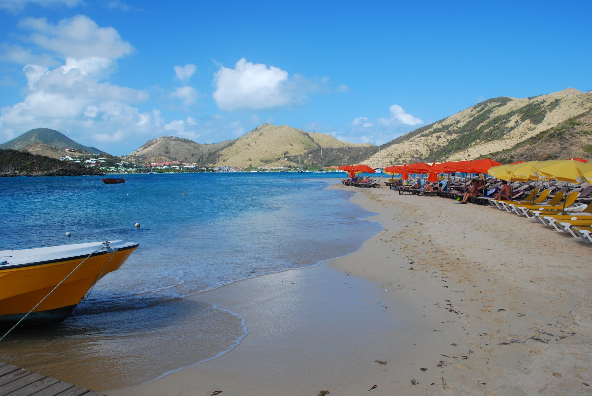 Пляж в Сен-Мартене. Фото 1 – фотографии Сен-Мартена