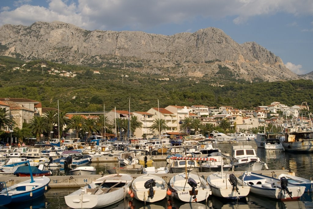 Лодочная станция в Подгора, Хорватия. Фото 2 – фотографии Хорватии