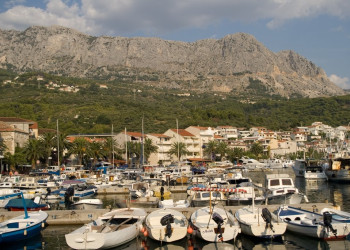 Лодочная станция в Подгора, Хорватия. Фото 2 – фотографии Хорватии