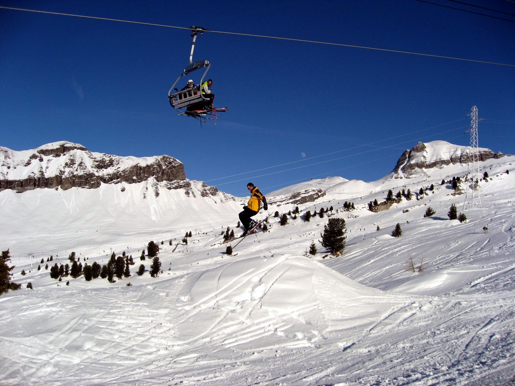 Подьёмник в Флэйн, Франция. Фото 4 – фотографии Франции