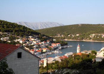 Панорамный вид в Пучишче, Хорватия – фотографии Хорватии