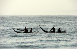 Тростниковые лодки в Уанчако – фотографии Перу
