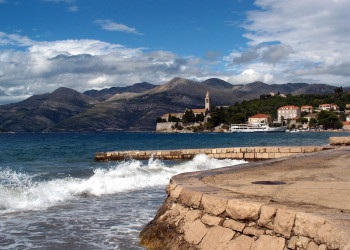 Набережная на острове Лопуд, Хорватия. Фото 8 – фотографии Хорватии