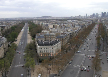 Улицы в Париже, Франция. Фото 1 – фотографии Франции