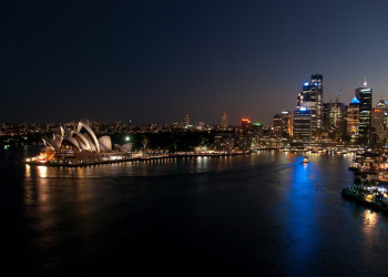 Ночной Сидней, Австралия – фотографии Австралии