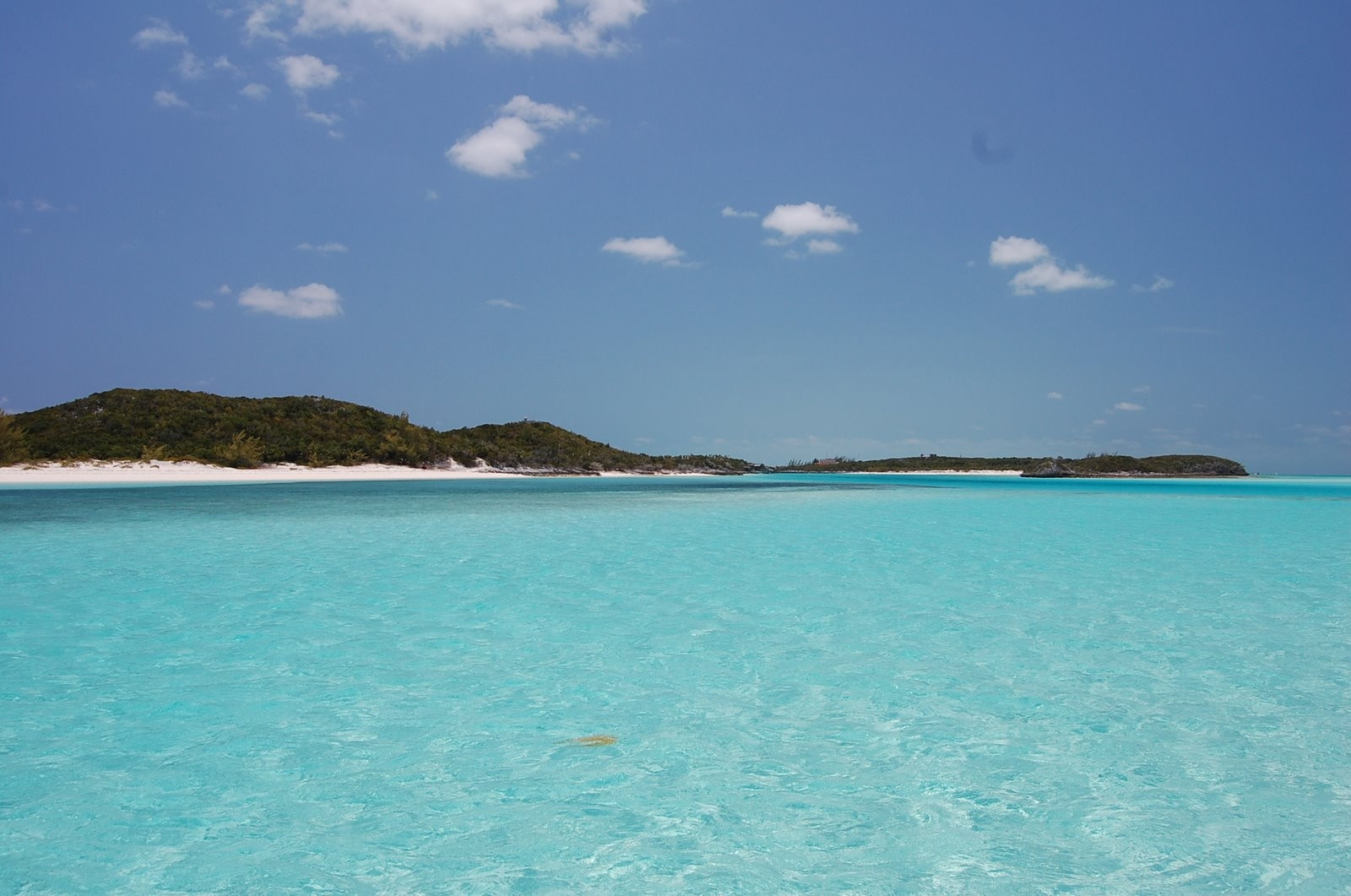 Море на острове Эксума, Багамские острова. Фото 15 – фотографии Багамских островов