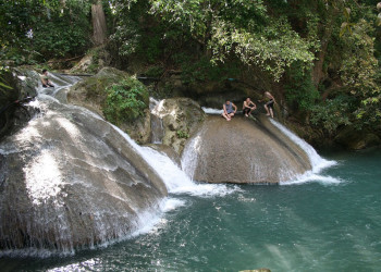 Водопад в Канчанабури, Тайланд – фотографии Таиланда