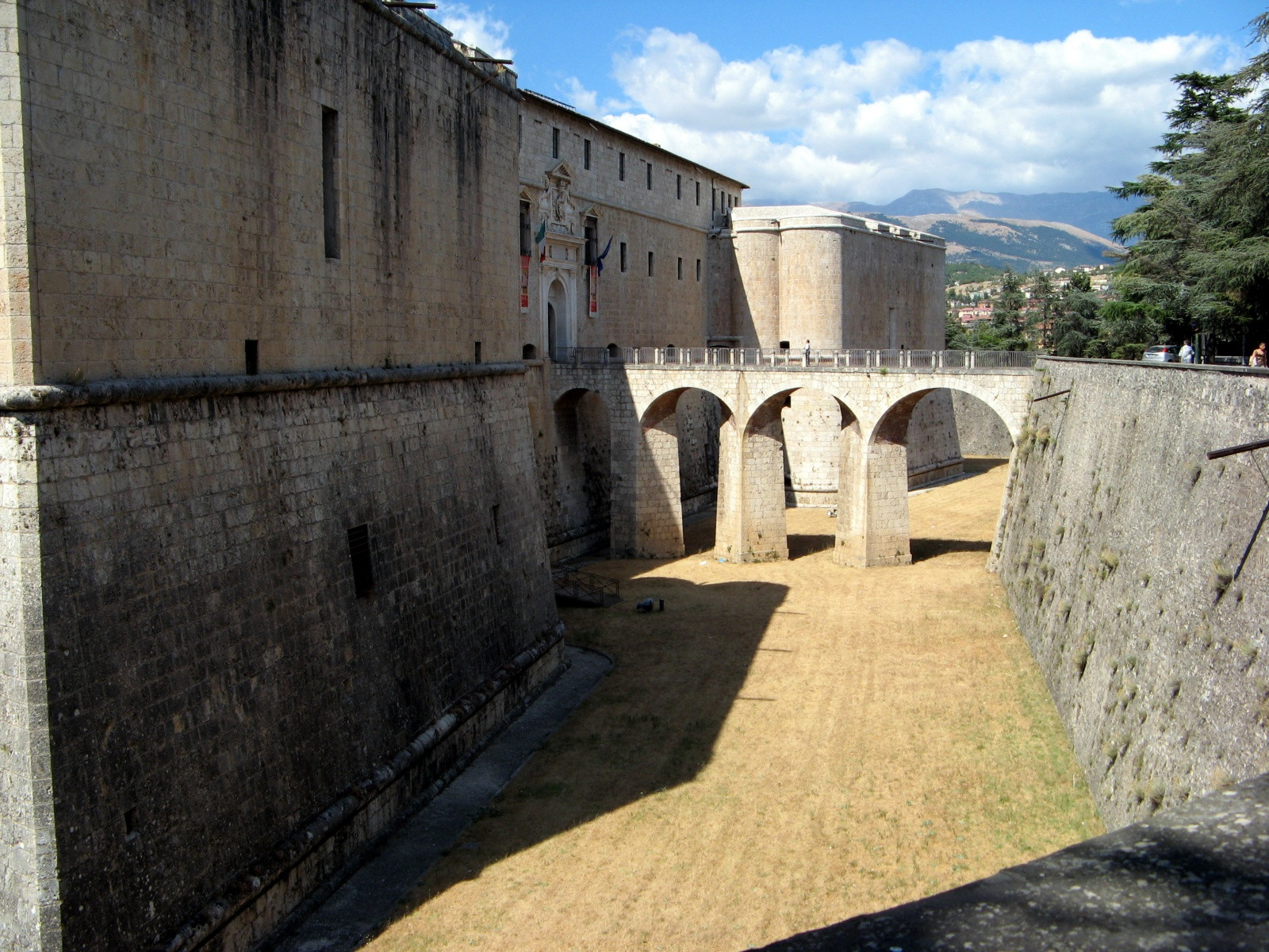 Форт в Л’Aквиле – фотографии Италии