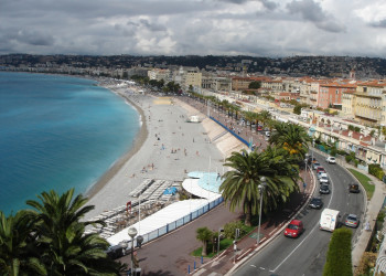 Пляж в Ницце, Франция. Фото 13 – фотографии Франции