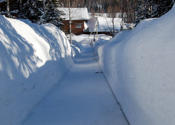 Снег в Шерегеш, Россия – фотографии России
