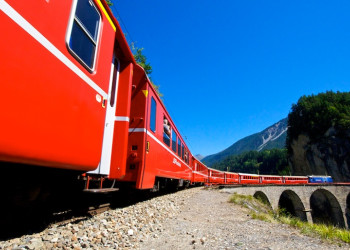 Ретийская железная дорога (Rhätische Bahn). Фото 2 – фотографии Швейцарии