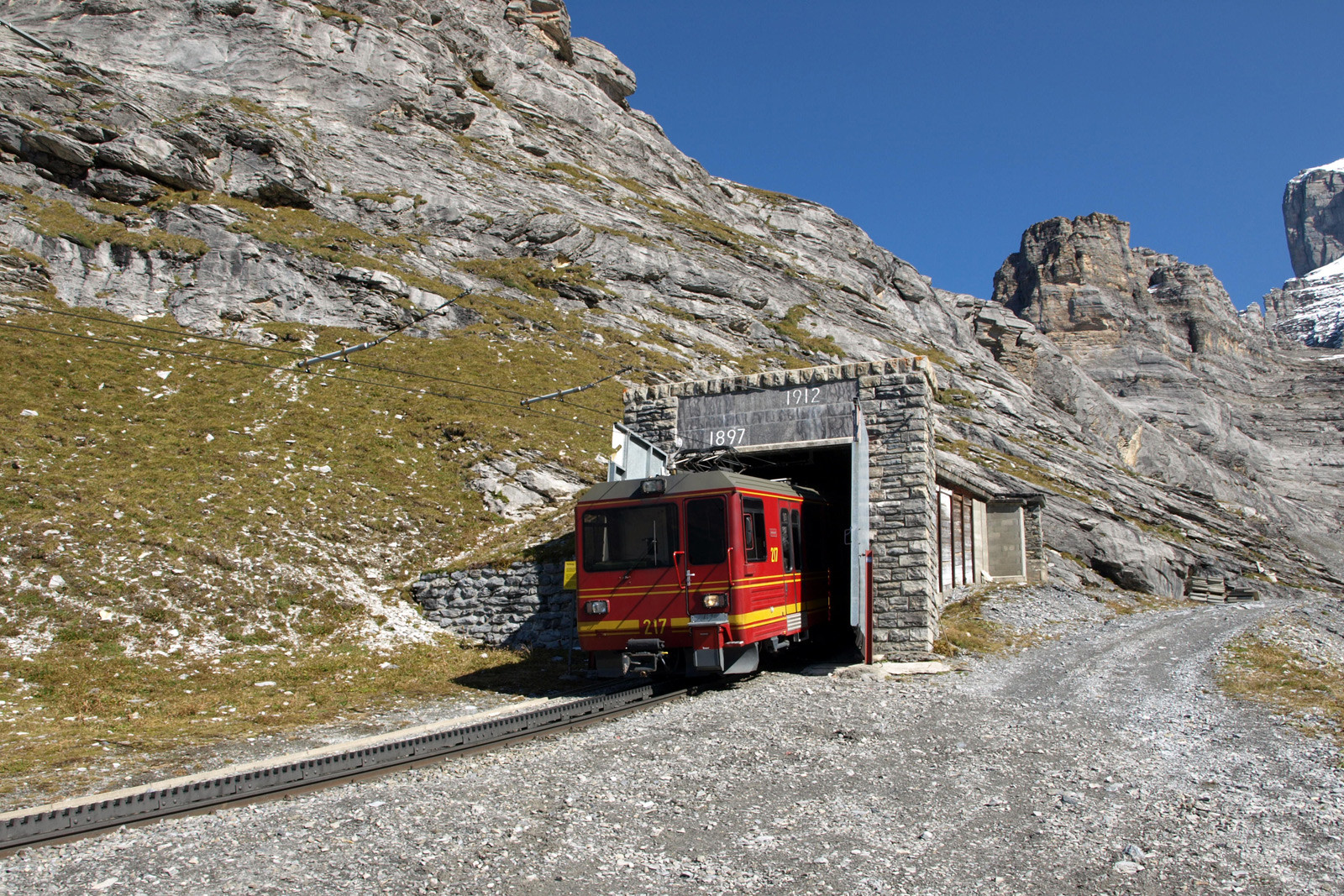 Швейцарская зубчатая железная дорога Юнгфрау. Фото 4 – фотографии Швейцарии