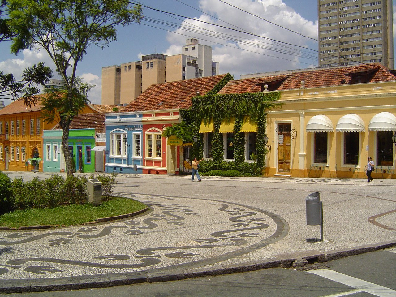 Улица в Куритиба, Бразилия. Фото 14 – фотографии Бразилии