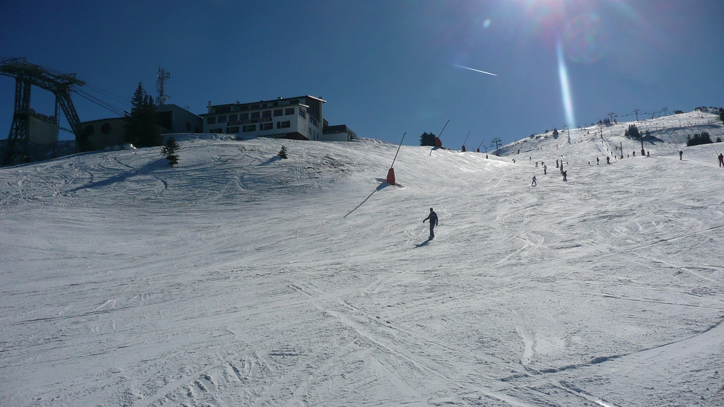 Лыжная трасса в Виллар-де-Лан, Франция. Фото 1 – фотографии Франции