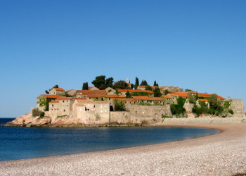 Пляж в Святой Стефан, Черногория. Фото 8 – фотографии Черногории