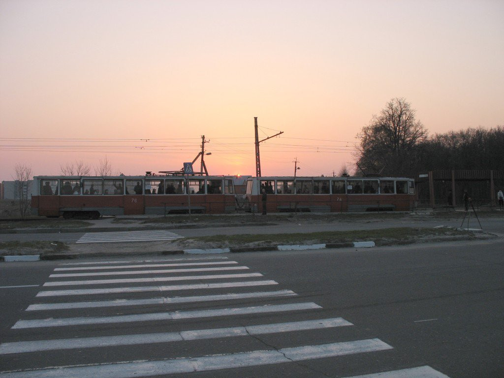 Трамвай в Старом Осколе, Россия – фотографии России