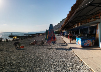 Пляж в Дедеркое. Фото 4 – фотографии России