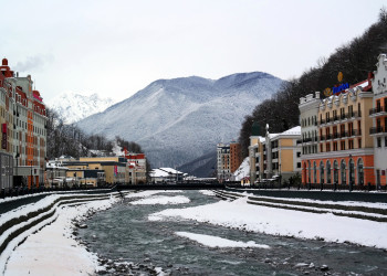 Горнолыжный курорт Роза Хутор, Сочи. Фото 36 – фотографии России