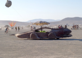 Фестиваль "Горящий человек", пустыня Невады, США. Фото 3 – фотографии США