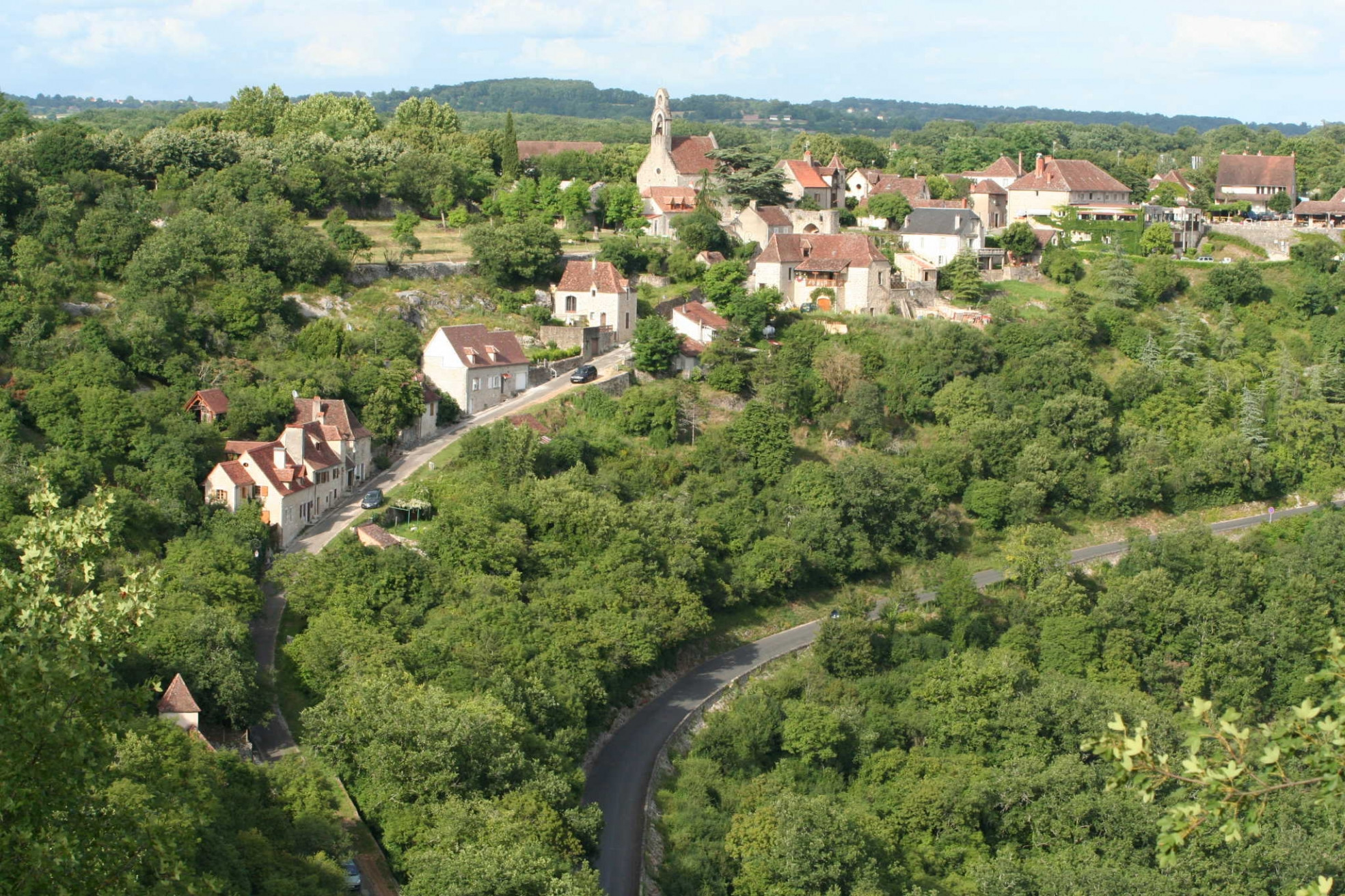 Природа в Рокамадуре, Франция. Фото 3 – фотографии Франции
