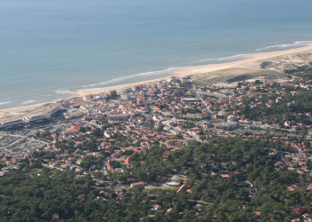 Панорамный вид в Лакано, Франция. Фото 1 – фотографии Франции