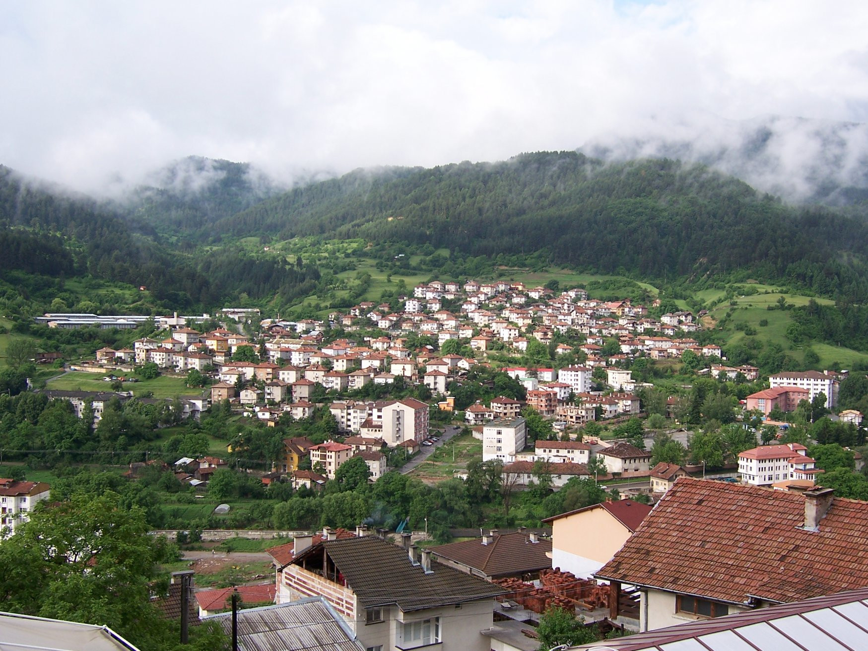 Панорамный вид города, Болгария. Фото 1 – фотографии Болгарии