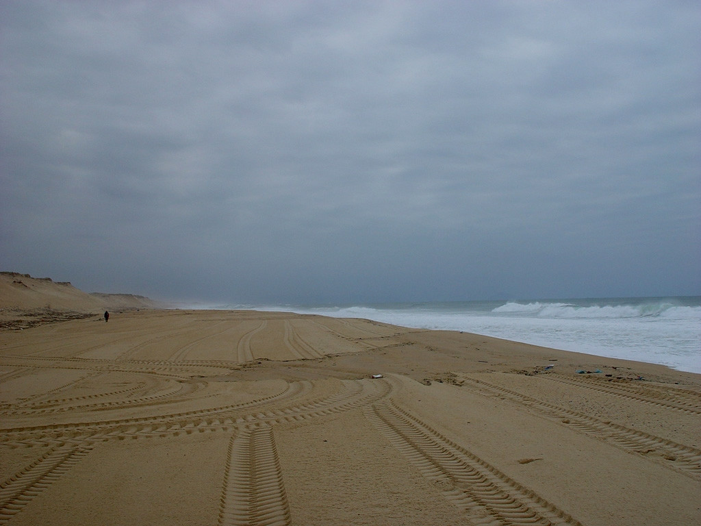 Пляж в Капбретоне, Франция. Фото 8 – фотографии Франции
