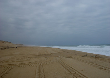 Пляж в Капбретоне, Франция. Фото 8 – фотографии Франции