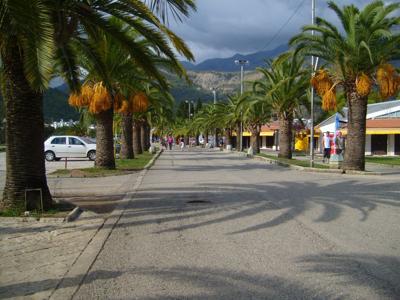 Набережная в Будва, Черногория – фотографии Черногории